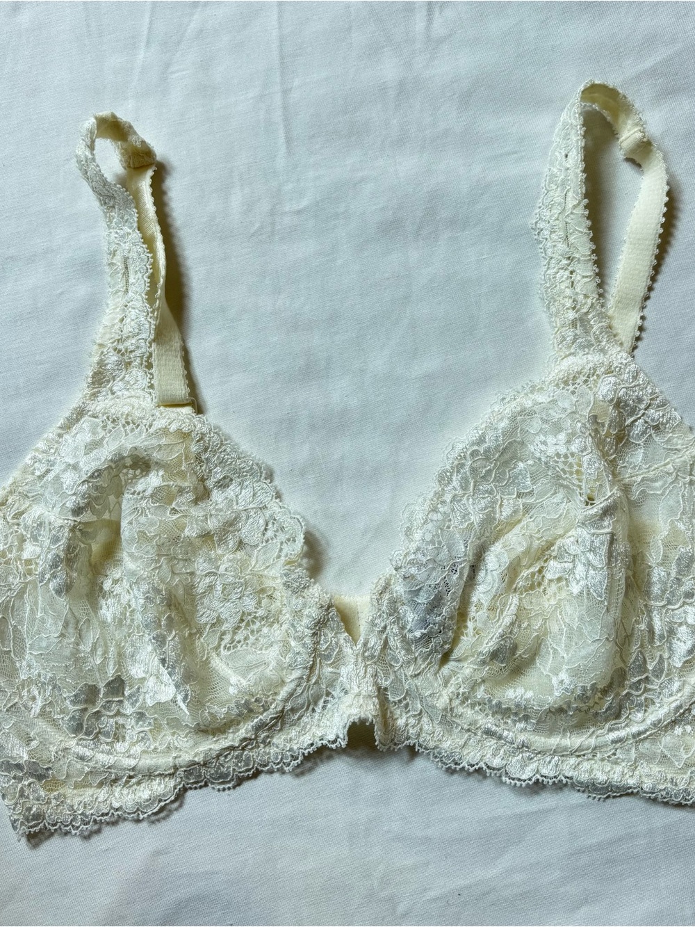 La Perla Cream Lace Underwire Bra